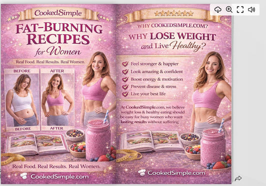 CookedSimple: Fat-Burning Recipes for Women - eBook Collection