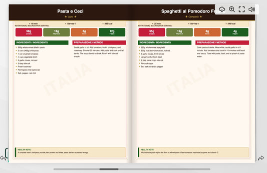 La Cucina Italiana Sana — 40 Healthy Italian Recipes for a Vibrant Life