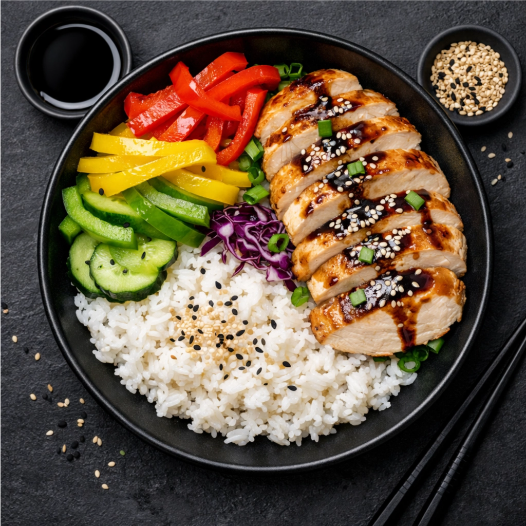 [1+1 GRATIS] High-Protein Küche: 55 Rezepte + Bonus-Mahlzeitenplan 